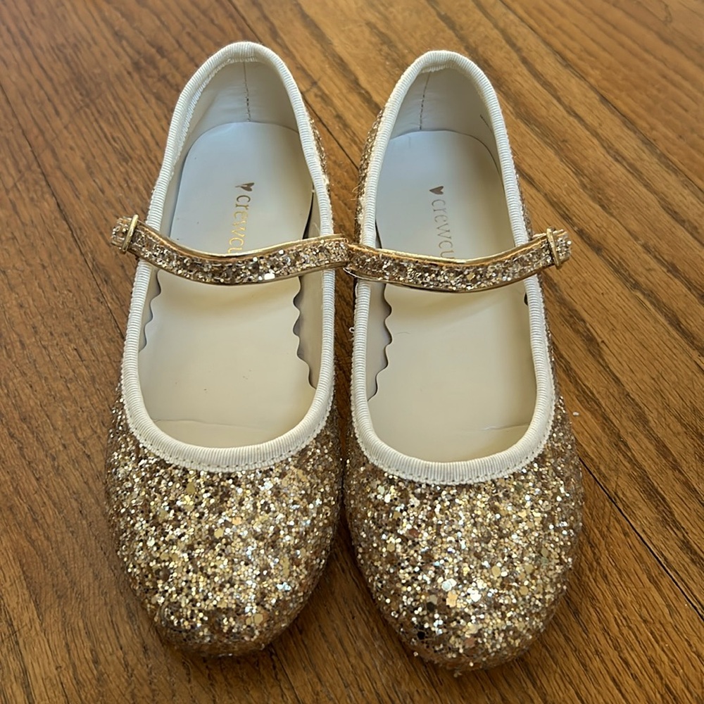 Sparkly gold & silver Maryjanes! New without tags.